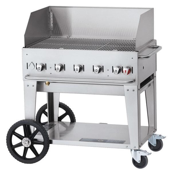 Crown Verity Crown Verity 36" Mobile Grill + WindGuard Propane CV-MCB-36WGP Barbecue Finished - Gas