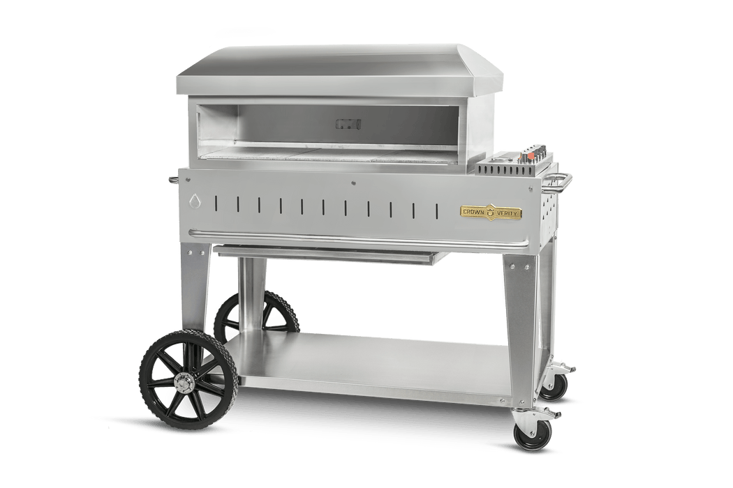 Crown Verity Crown Verity 36" Mobile Pizza Oven Propane CV-PZ36-MB Barbecue Finished - Gas