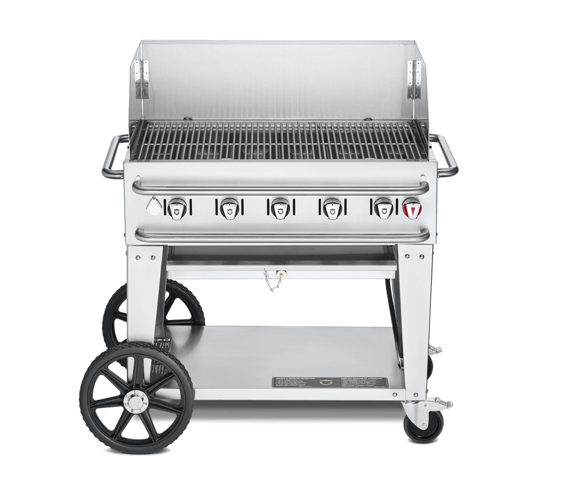 Crown Verity Crown Verity 36" Rental Gas Grill with Windguard Package CV-RCB-36WGP Barbecue Finished - Gas