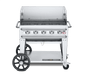 Crown Verity Crown Verity 36" Rental Gas Grill with Windguard Package CV-RCB-36WGP Barbecue Finished - Gas