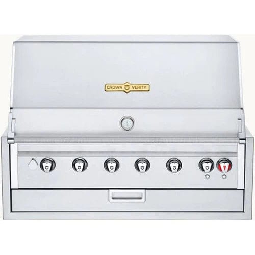 Crown Verity Crown Verity 42" Infinite Built-in Gas Grill with Dome & Light Package Barbecue Finished - Gas