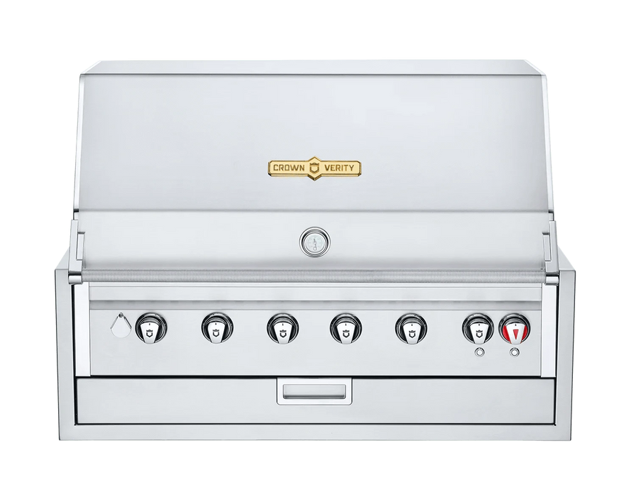 Crown Verity Crown Verity 42" Infinite Series Built-In Grill Barbecue Finished - Gas