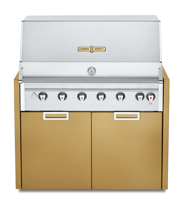 Crown Verity Crown Verity 42" Infinite Series Modular Grill Propane / Grand Canyon Gold IGM42LPGC Barbecue Parts