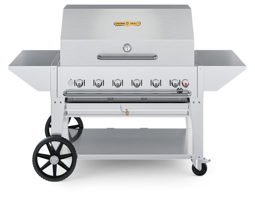 Crown Verity Crown Verity 42" Mobile Grill PRO Barbecue Finished - Gas