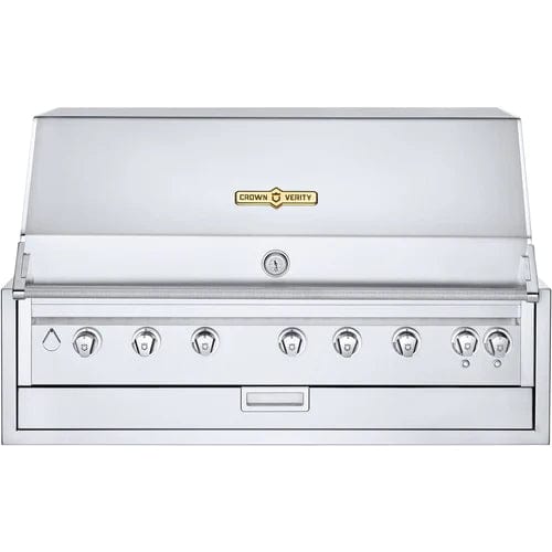 Crown Verity Crown Verity 48" Infinite Built-in Gas Grill with Dome & Light Package Barbecue Finished - Gas