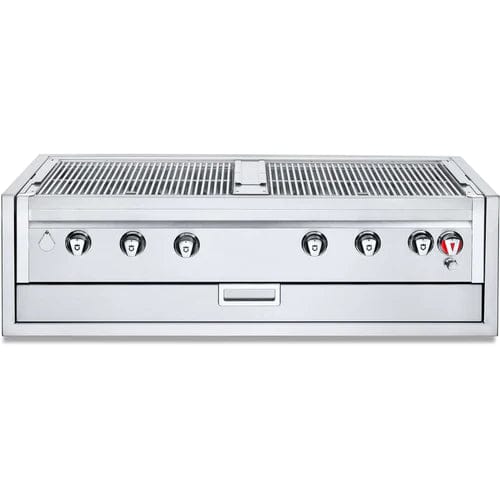 Crown Verity Crown Verity 48" Infinite Built-In Gas Grill with Duel Grill & Light Package Barbecue Finished - Gas
