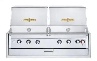 Crown Verity Crown Verity 48" Infinite Series Built-In Dual Dome Grill Barbecue Finished - Gas