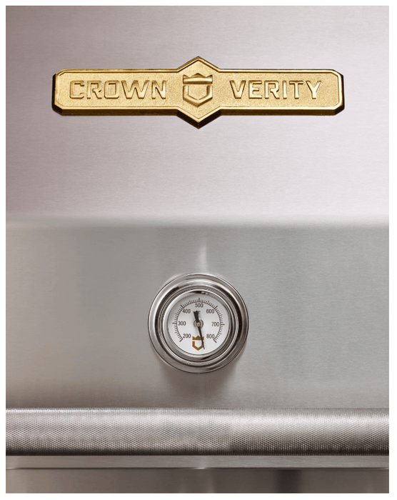 Crown Verity Crown Verity 48" Infinite Series Built-In Dual Dome Grill with Light Package - IBI482RD-LT Barbecue Finished - Gas