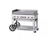 Crown Verity Crown Verity 48" Mobile Griddle Barbecue Finished - Gas