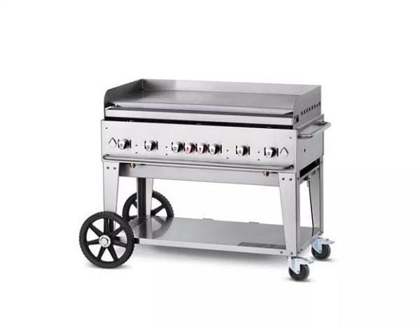 Crown Verity Crown Verity 48" Mobile Griddle Propane CV-MG-48 Barbecue Finished - Gas