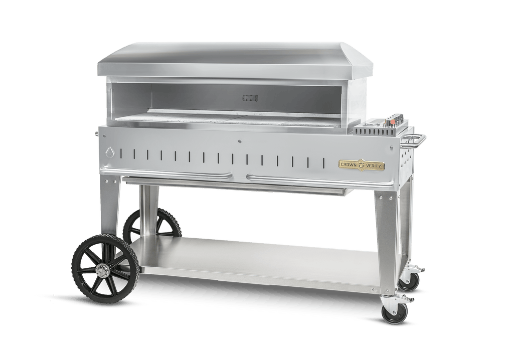 Crown Verity Crown Verity 48" Mobile Pizza Oven Propane CV-PZ48-MB Barbecue Finished - Gas