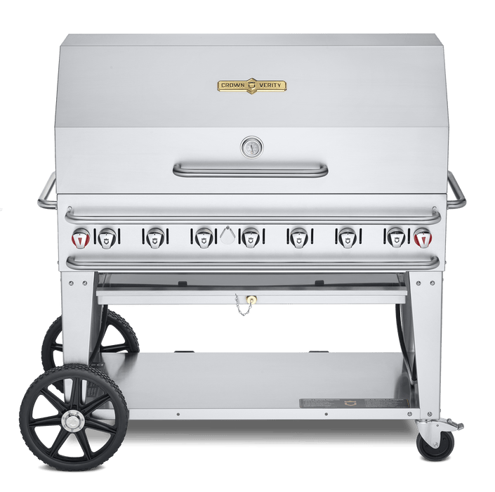 Crown Verity Crown Verity 48" Rental Gas Grill with Dome Package CV-RCB-48RDP Barbecue Finished - Gas