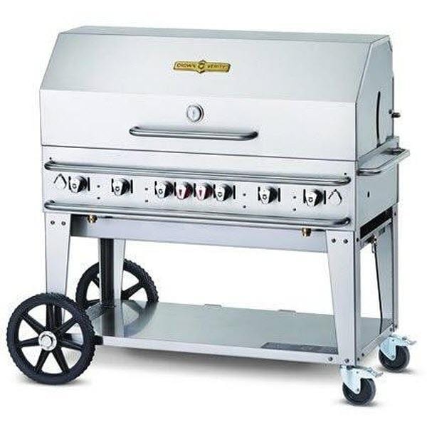 Crown Verity Crown Verity 48" Rental Gas Grill with Dome Package CV-RCB-48RDP Barbecue Finished - Gas