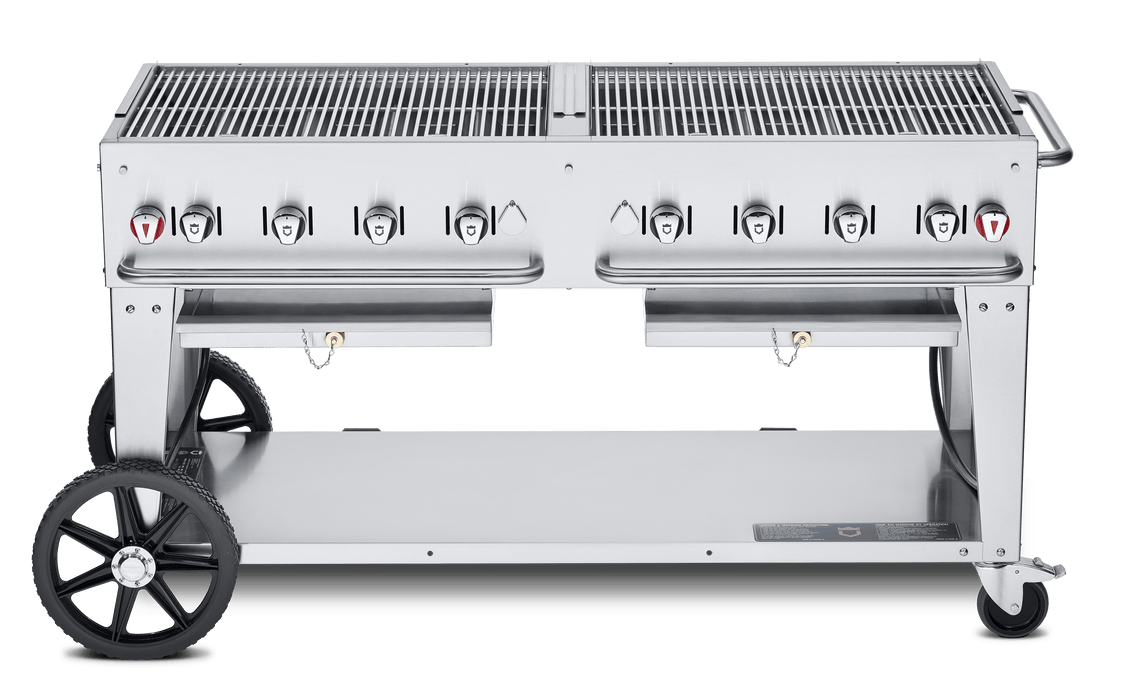 Crown Verity Crown Verity 60" Mobile Grill Barbecue Finished - Gas