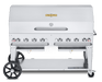 Crown Verity Crown Verity 60" Mobile Grill + RollDome Package Barbecue Finished - Gas