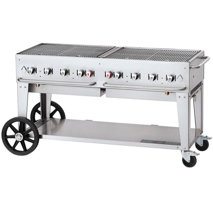 Crown Verity Crown Verity 60" Mobile Grill + RollDome Package Barbecue Finished - Gas
