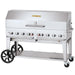 Crown Verity Crown Verity 60" Mobile Grill Single Inlet 50-100 lb. Tank Capacity & Single RollDome Package CV-MCB-60-SI50/100-1RDP Barbecue Finished - Gas