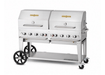 Crown Verity Crown Verity 60" Mobile Grill + Two RollDome Package Barbecue Finished - Gas