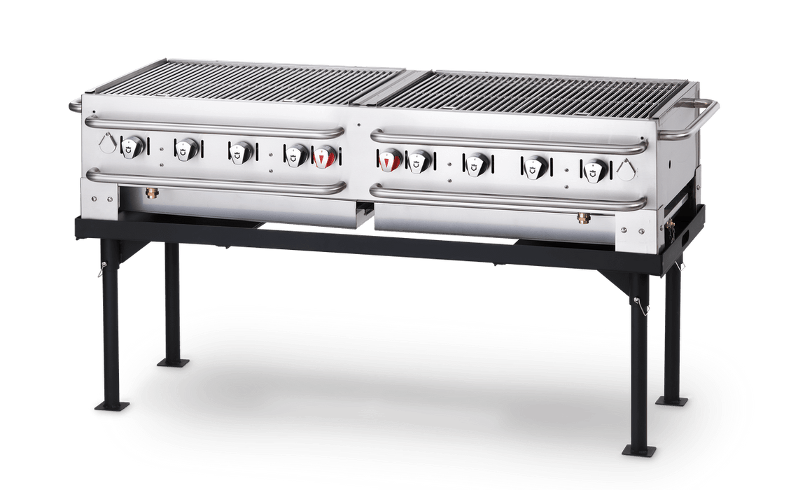 Crown Verity Crown Verity 60" Portable Grill CV-PCB-60 Barbecue Finished - Gas