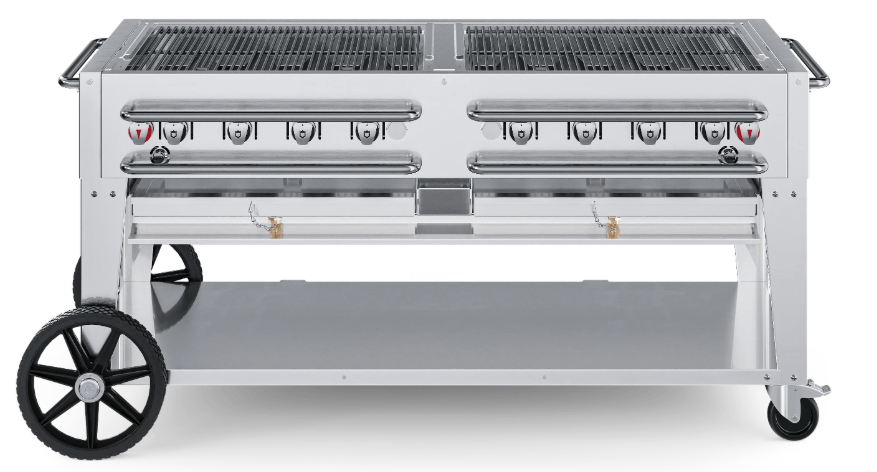 Crown Verity Crown Verity 60" Rental Gas Grill (50/100lb Tanks Only) - CV-RCB-60-SI50/100 CV-RCB-60-SI50/100 Barbecue Finished - Gas