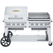 Crown Verity Crown Verity 60" Rental Gas Grill with Dome & Griddle Package (50/100lb Tanks Only) CV-RCB-60RGP-SI50/100 Barbecue Finished - Gas