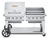 Crown Verity Crown Verity 60" Rental Gas Grill with Dome & Griddle Package CV-RCB-60RGP Barbecue Finished - Gas