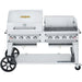 Crown Verity Crown Verity 60" Rental Gas Grill with Dome & Windguard Package (50/100lb Tanks Only) CV-RCB-60RWP-SI50/100 Barbecue Finished - Gas