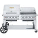 Crown Verity Crown Verity 60" Rental Gas Grill with Dome & Windguard Package CV-RCB-60RWP Barbecue Finished - Gas