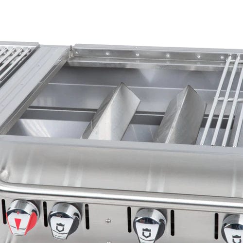 Crown Verity Crown Verity 60" Rental Gas Grill with Dome & Windguard Package CV-RCB-60RWP Barbecue Finished - Gas