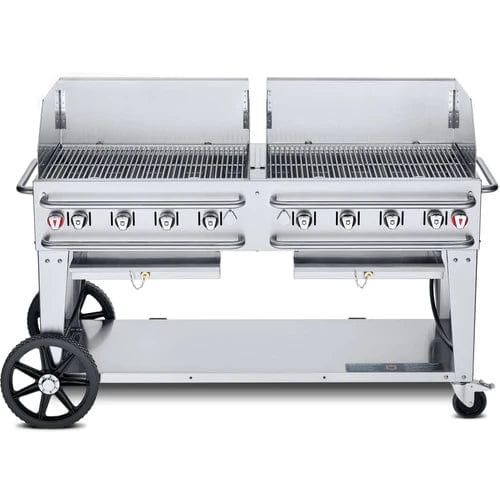 Crown Verity Crown Verity 60" Rental Gas Grill with Windguard Package (50/100lb Tanks Only) CV-RCB-60WGP-SI50/100 Barbecue Finished - Gas