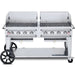 Crown Verity Crown Verity 60" Rental Gas Grill with Windguard Package (50/100lb Tanks Only) CV-RCB-60WGP-SI50/100 Barbecue Finished - Gas