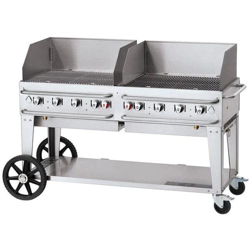 Crown Verity Crown Verity 60" Rental Gas Grill with Windguard Package CV-RCB-60WGP Barbecue Finished - Gas