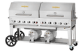 Crown Verity Crown Verity 72" Club Grill RollDome CV-CCB-72RDP Barbecue Finished - Gas