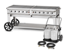 Crown Verity Crown Verity 72" Mobile Club Grill Basic CV-MCC-72 Barbecue Finished - Gas