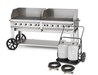Crown Verity Crown Verity 72" Mobile Club Grill Wind Guard CV-MCC-72WGP Barbecue Finished - Gas