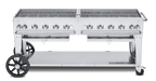 Crown Verity Crown Verity 72" Mobile Grill Barbecue Finished - Gas