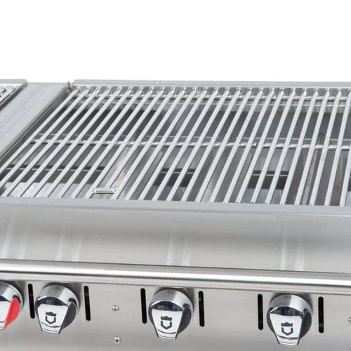 Crown Verity Crown Verity 72" Rental Gas Grill with 2x Dome Package CV-RCB-72RDP Barbecue Finished - Gas