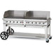Crown Verity Crown Verity 72" Rental Gas Grill with 2x Windguard Package (50/100 lb Tanks Only) CV-RCB-72WGP-SI50/100 Barbecue Finished - Gas