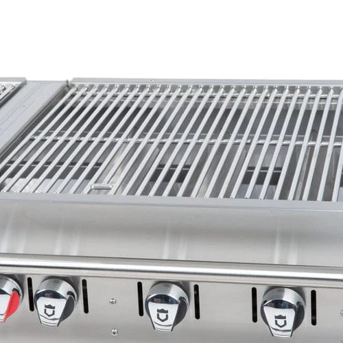 Crown Verity Crown Verity 72" Rental Gas Grill with 2x Windguard Package (50/100 lb Tanks Only) CV-RCB-72WGP-SI50/100 Barbecue Finished - Gas