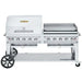 Crown Verity Crown Verity 72" Rental Gas Grill with Dome & Griddle Package CV-RCB-72RGP Barbecue Finished - Gas