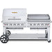 Crown Verity Crown Verity 72" Rental Gas Grill with Dome & Pro Griddle Package (50/100 lb Tanks Only) CV-RCB-72RGP-SI50/100 Barbecue Finished - Gas