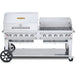 Crown Verity Crown Verity 72" Rental Gas Grill with Dome & Wind Guard Package (50/100 lb Tanks Only) CV-RCB-72RWP-SI50/100 Barbecue Finished - Gas
