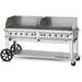 Crown Verity Crown Verity 72" Rental Gas Grill with Windguard Package CV-RCB-72WGP Barbecue Finished - Gas