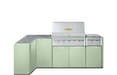 Crown Verity Crown Verity Corner Modular Grill Package (w/ Light Package) Propane / Cape Cod Breeze CV-IMP-C-CC-LP-LT Barbecue Finished - Gas