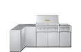 Crown Verity Crown Verity Corner Modular Grill Package (w/ Light Package) Propane / Stainless Steel CV-IMP-C-SS-LP-LT Barbecue Finished - Gas