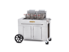 Crown Verity Crown Verity Double Tank Fryer Propane CV-PF-2 Barbecue Finished - Gas
