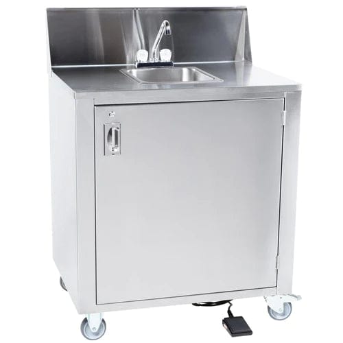 Crown Verity Crown Verity Full Size Single-Sink (Cold Water Only) CV-PHS-1C Barbecue Finished - Gas