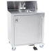Crown Verity Crown Verity Full Size Single-Sink (Hot & Cold version) CV-PHS-1 Barbecue Finished - Gas