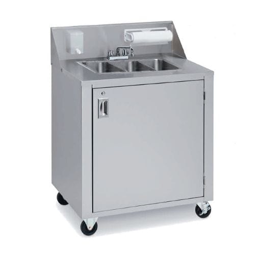 Crown Verity Crown Verity Full Size Triple-Sink (Hot & Cold version) CV-PHS-3 Barbecue Finished - Gas
