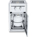 Crown Verity Crown Verity Infinite Built-In Gas Dual Side Burner with Propane Tank Holder and Light Package IBISC-SBLP-PH-LT Outdoor Finished